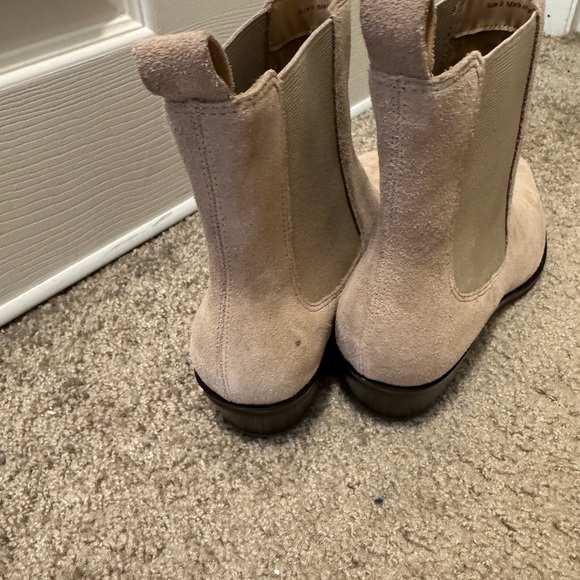 Dolce Vita Foster Booties Taupe Suede Sz 9 - Picture 8 of 9